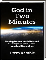 Book Cover "God in Two Minutes"